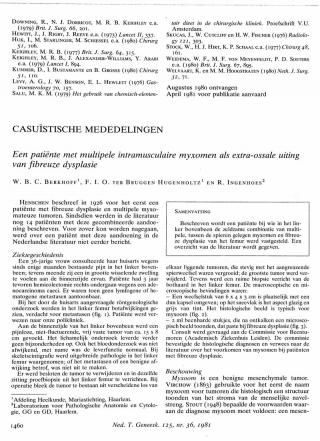 Eerste pagina van het artikel zoals het is gepubliceerd in het tijdschrift