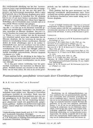 Eerste pagina van het artikel zoals het is gepubliceerd in het tijdschrift