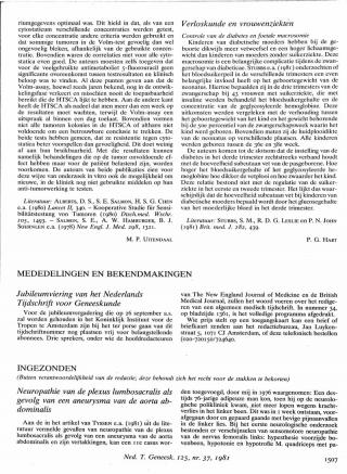 Eerste pagina van het artikel zoals het is gepubliceerd in het tijdschrift