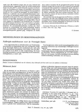 Eerste pagina van het artikel zoals het is gepubliceerd in het tijdschrift