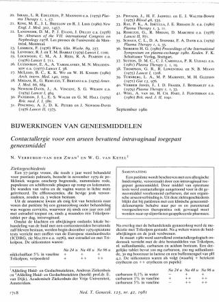 Eerste pagina van het artikel zoals het is gepubliceerd in het tijdschrift