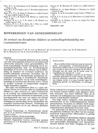 Eerste pagina van het artikel zoals het is gepubliceerd in het tijdschrift