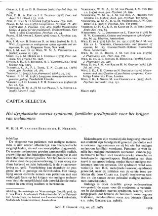 Eerste pagina van het artikel zoals het is gepubliceerd in het tijdschrift