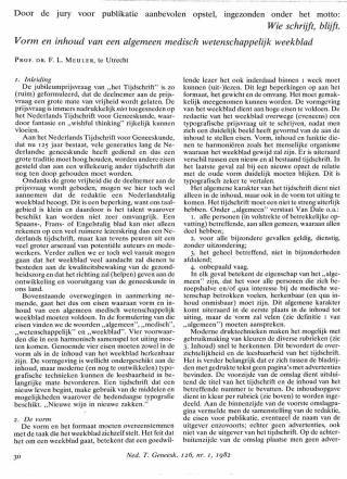 Eerste pagina van het artikel zoals het is gepubliceerd in het tijdschrift