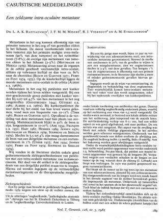 Eerste pagina van het artikel zoals het is gepubliceerd in het tijdschrift