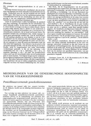 Eerste pagina van het artikel zoals het is gepubliceerd in het tijdschrift