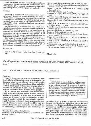 Eerste pagina van het artikel zoals het is gepubliceerd in het tijdschrift