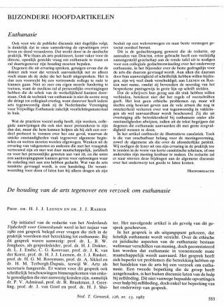 Eerste pagina van het artikel zoals het is gepubliceerd in het tijdschrift