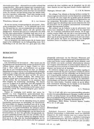 Eerste pagina van het artikel zoals het is gepubliceerd in het tijdschrift