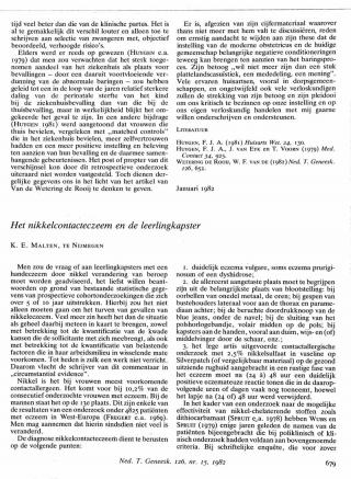 Eerste pagina van het artikel zoals het is gepubliceerd in het tijdschrift