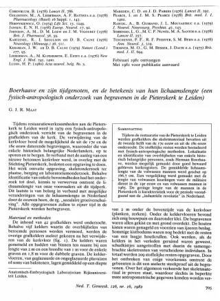 Eerste pagina van het artikel zoals het is gepubliceerd in het tijdschrift