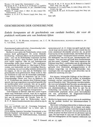 Eerste pagina van het artikel zoals het is gepubliceerd in het tijdschrift