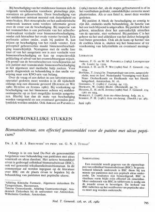 Eerste pagina van het artikel zoals het is gepubliceerd in het tijdschrift