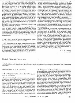 Eerste pagina van het artikel zoals het is gepubliceerd in het tijdschrift