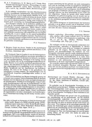 Eerste pagina van het artikel zoals het is gepubliceerd in het tijdschrift