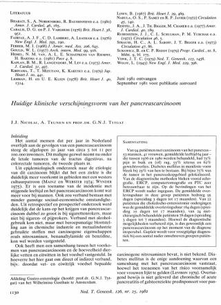 Eerste pagina van het artikel zoals het is gepubliceerd in het tijdschrift