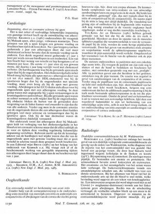 Eerste pagina van het artikel zoals het is gepubliceerd in het tijdschrift