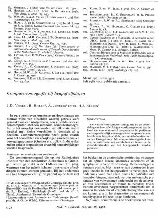 Eerste pagina van het artikel zoals het is gepubliceerd in het tijdschrift