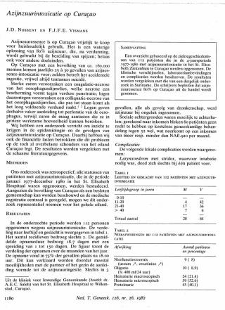 Eerste pagina van het artikel zoals het is gepubliceerd in het tijdschrift