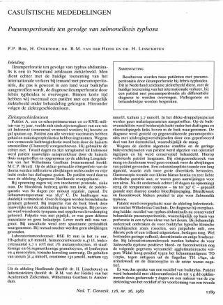 Eerste pagina van het artikel zoals het is gepubliceerd in het tijdschrift