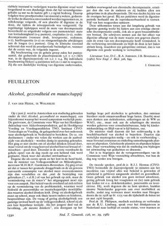 Eerste pagina van het artikel zoals het is gepubliceerd in het tijdschrift