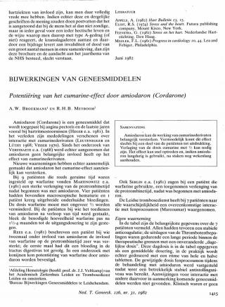 Eerste pagina van het artikel zoals het is gepubliceerd in het tijdschrift