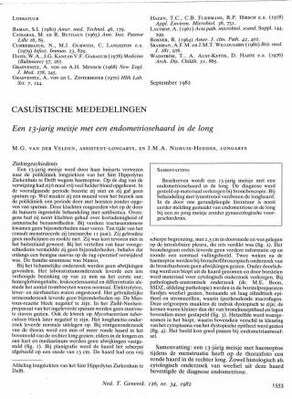 Eerste pagina van het artikel zoals het is gepubliceerd in het tijdschrift