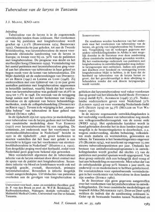 Eerste pagina van het artikel zoals het is gepubliceerd in het tijdschrift