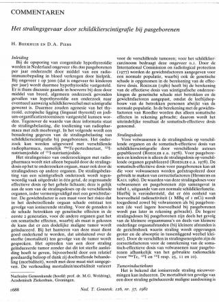 Eerste pagina van het artikel zoals het is gepubliceerd in het tijdschrift