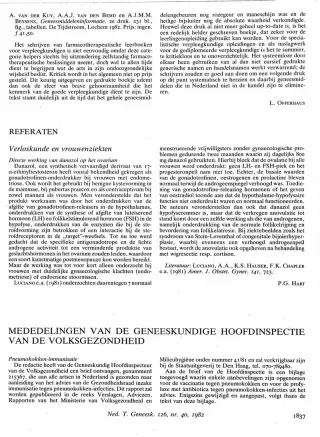 Eerste pagina van het artikel zoals het is gepubliceerd in het tijdschrift
