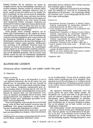 Eerste pagina van het artikel zoals het is gepubliceerd in het tijdschrift