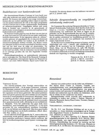 Eerste pagina van het artikel zoals het is gepubliceerd in het tijdschrift