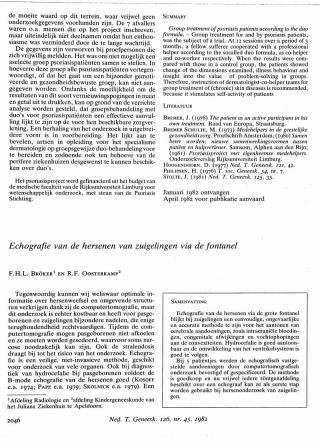 Eerste pagina van het artikel zoals het is gepubliceerd in het tijdschrift