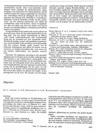 Eerste pagina van het artikel zoals het is gepubliceerd in het tijdschrift