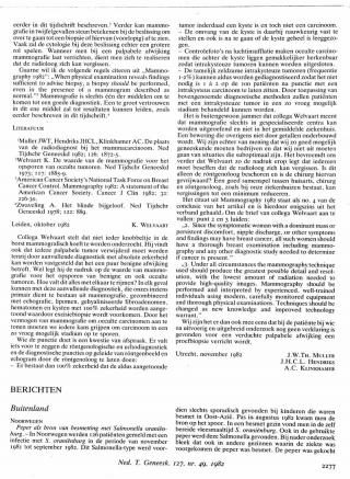 Eerste pagina van het artikel zoals het is gepubliceerd in het tijdschrift