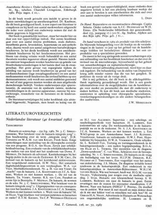 Eerste pagina van het artikel zoals het is gepubliceerd in het tijdschrift