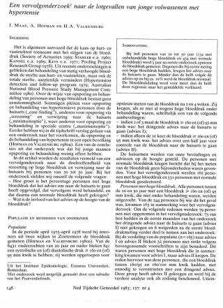 Eerste pagina van het artikel zoals het is gepubliceerd in het tijdschrift