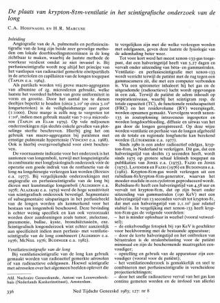 Eerste pagina van het artikel zoals het is gepubliceerd in het tijdschrift