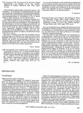 Eerste pagina van het artikel zoals het is gepubliceerd in het tijdschrift