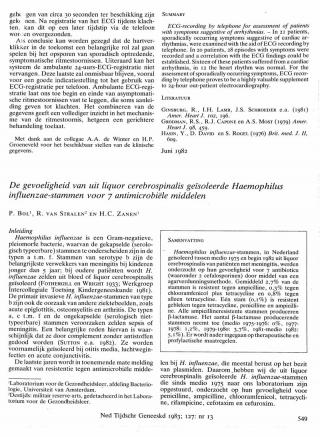 Eerste pagina van het artikel zoals het is gepubliceerd in het tijdschrift