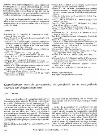 Eerste pagina van het artikel zoals het is gepubliceerd in het tijdschrift