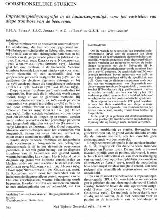 Eerste pagina van het artikel zoals het is gepubliceerd in het tijdschrift