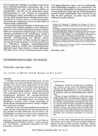 Eerste pagina van het artikel zoals het is gepubliceerd in het tijdschrift