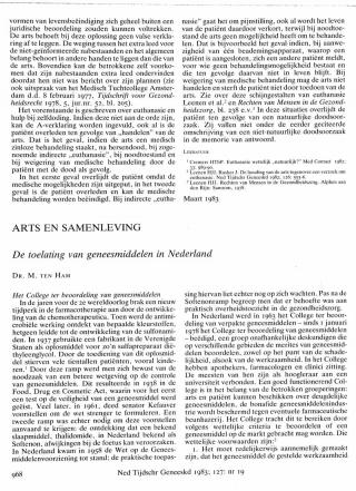 Eerste pagina van het artikel zoals het is gepubliceerd in het tijdschrift