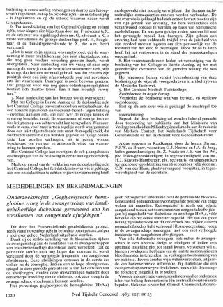 Eerste pagina van het artikel zoals het is gepubliceerd in het tijdschrift