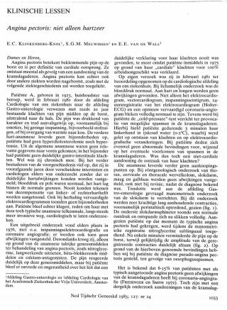 Eerste pagina van het artikel zoals het is gepubliceerd in het tijdschrift