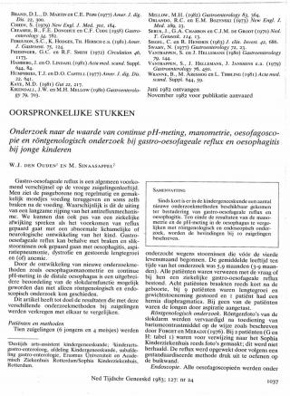 Eerste pagina van het artikel zoals het is gepubliceerd in het tijdschrift