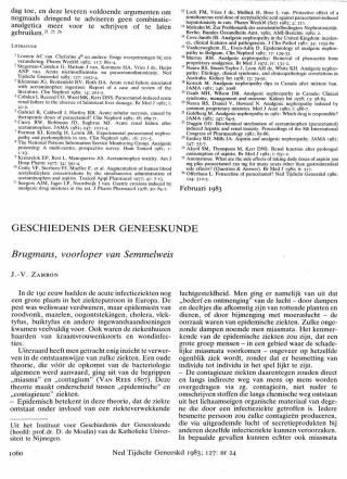 Eerste pagina van het artikel zoals het is gepubliceerd in het tijdschrift