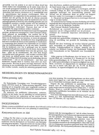 Eerste pagina van het artikel zoals het is gepubliceerd in het tijdschrift