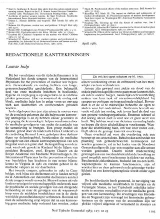 Eerste pagina van het artikel zoals het is gepubliceerd in het tijdschrift